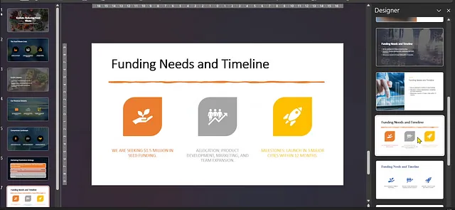 PowerPoint slide preview