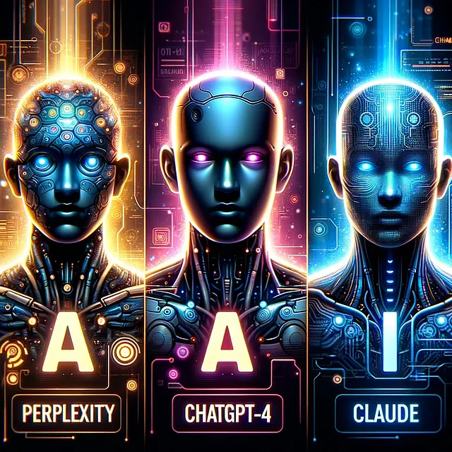 Perplexity AI vs ChatGPT-4 and Claude